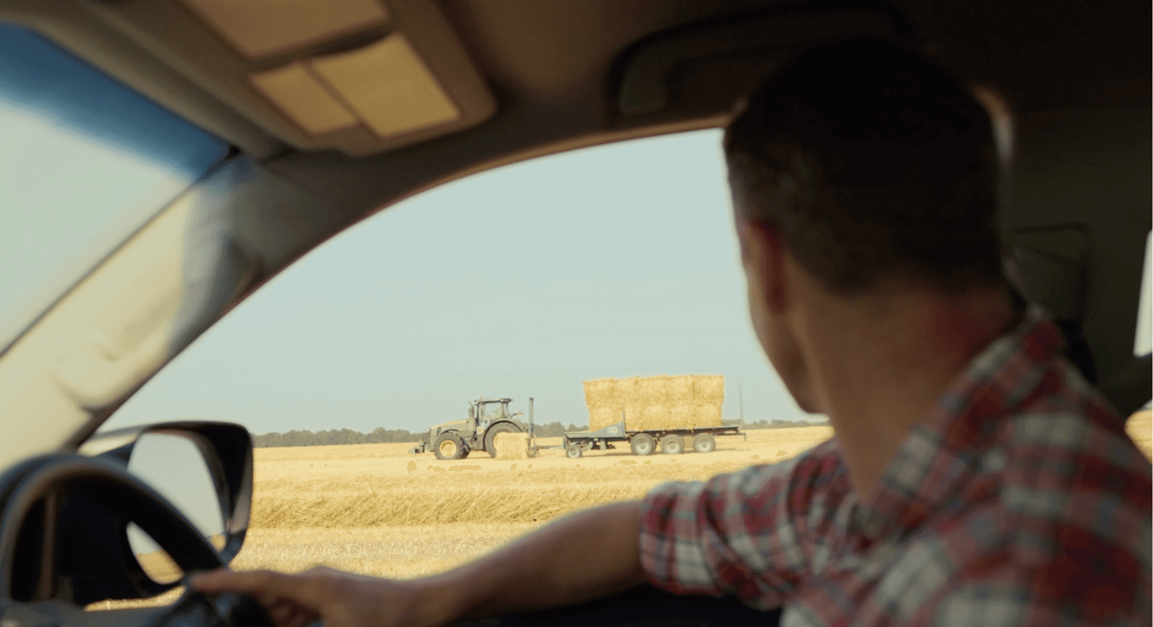 Farmer in field